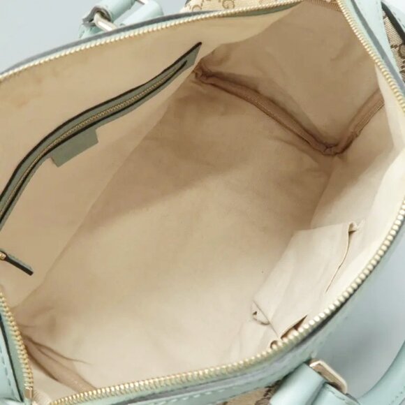 GUCCI CLASSIC MONOGRAM BOSTON MEDIUM W/LONG STRAP-100% AUTHENTIC - Picture 7 of 16